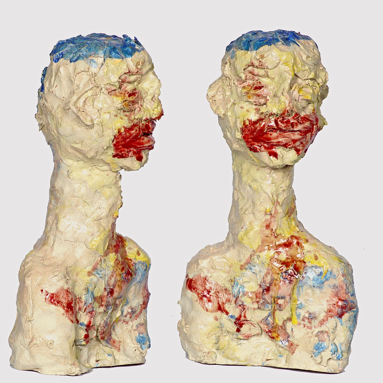 Sculpture, Bust, Ceramics